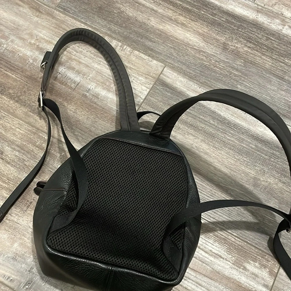 Coach Charlie Mini Americana Denim Pattern Patchwork Studded Rhinestone Backpack - Picture 6 of 10